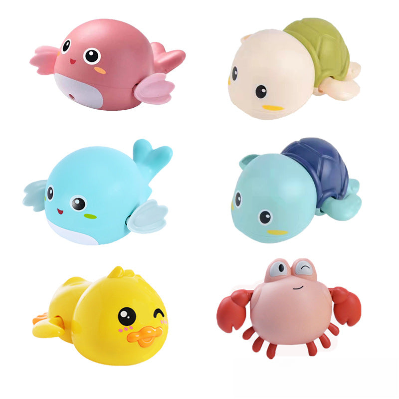 Safe ABS Cute Swimming Wind-Up Toy