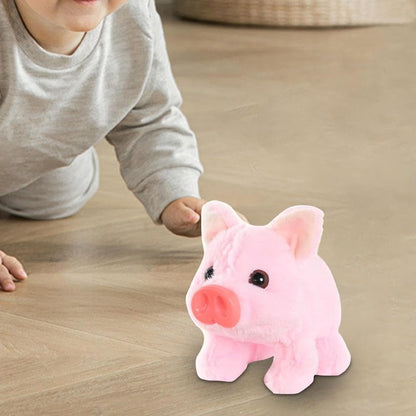 Walking Pig Plush Toy