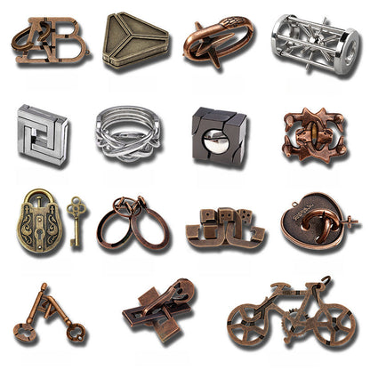 YoPoll Mind-Twist Metal Puzzle Set