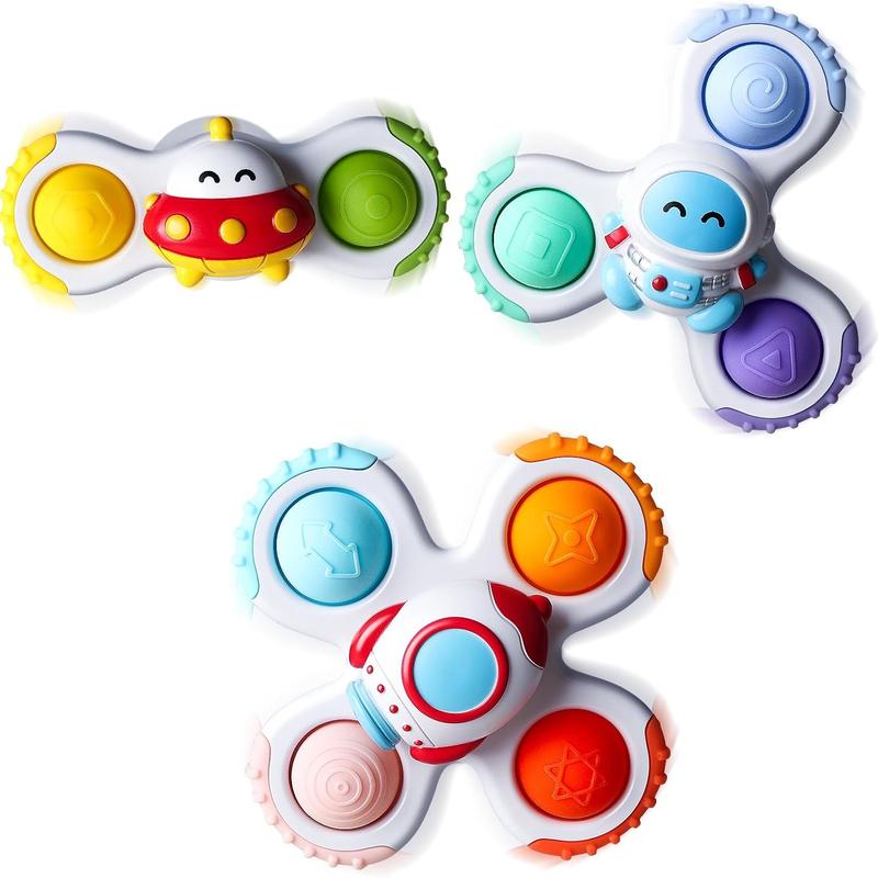 Baby Spinner Suction Toy Set