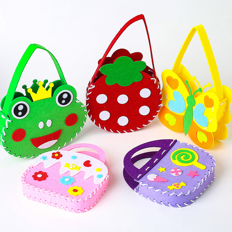 Kids DIY Felt Sewing Handbag Kit