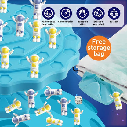 Balance Spaceman Stacking Game – Interactive STEM Toy for Kids & Parents