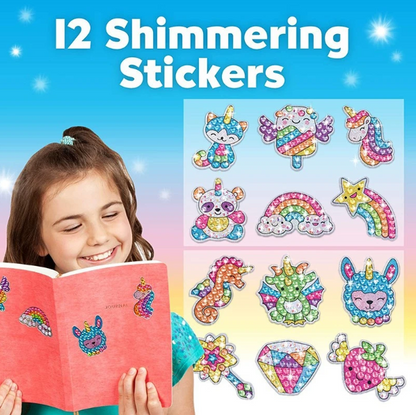DIY children's free stick cartoon diamond painting