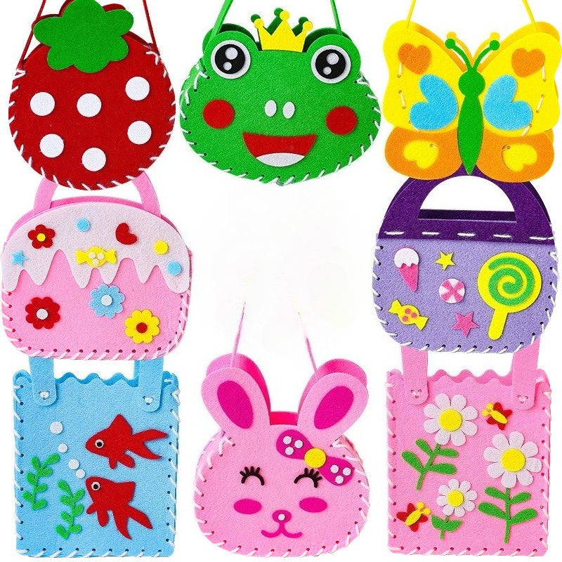 Kids DIY Felt Sewing Handbag Kit