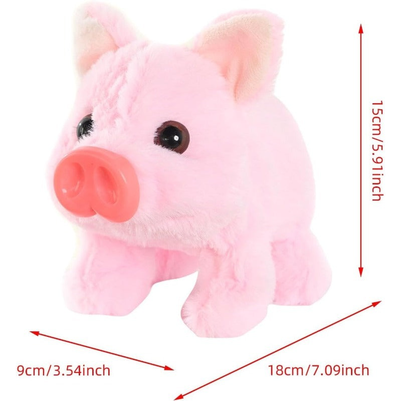 Walking Pig Plush Toy