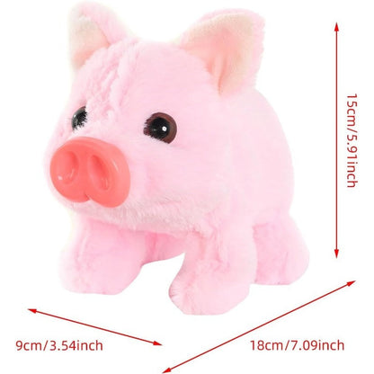 Walking Pig Plush Toy