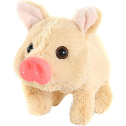 Walking Pig Plush Toy