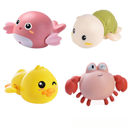 Safe ABS Cute Swimming Wind-Up Toy