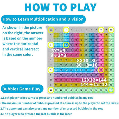 12×12 Math Pop Board