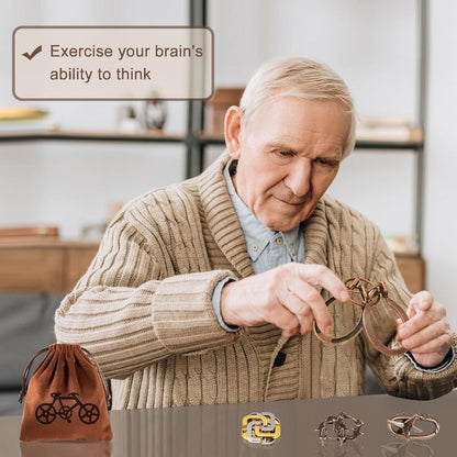 YoPoll Mind-Twist Metal Puzzle Set