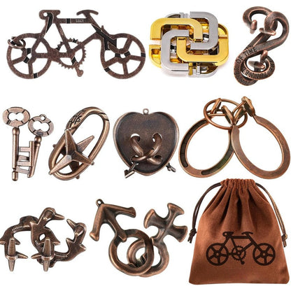 YoPoll Mind-Twist Metal Puzzle Set