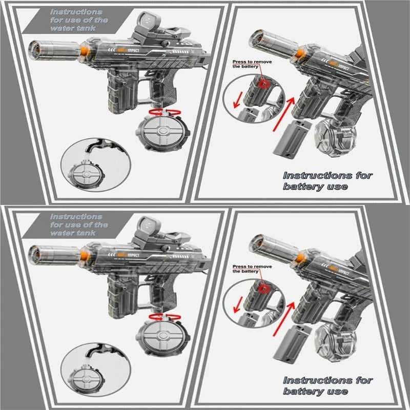 Electric Water Blaster Toy